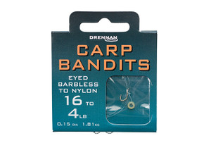 Drennan Carp Bandits Hooks to Nylon - Hooked Tackle