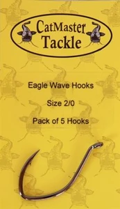  CatMaster Eagle Wave Catfish Hooks 