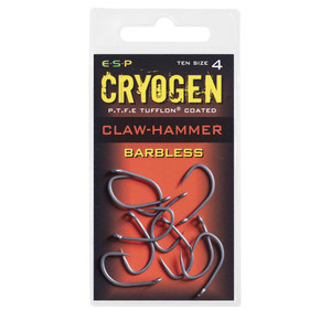 ESP Cryogen Claw Hammer Hooks (Barbless)  Hooked Tackle