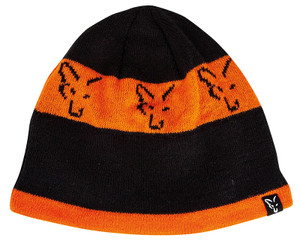 Fox Black & Orange Beanie CPR993 Hooked Tackle
