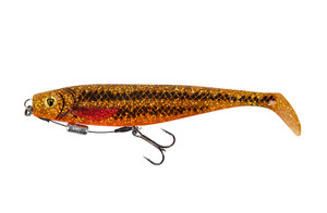 Fox Rage Loaded Pro Shad - 14cm (Goldie) NRR072 Hooked Tackle