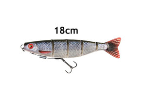  Fox Rage Loaded Jointed Pro Shad - 18cm (Roach) 