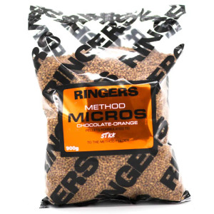 Ringers Chocolate Orange Method Micro Pellets RNG108  Hooked Tackle