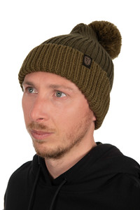 Fox Heavy Knit Bobble Hat CHH014 Hooked Tackle