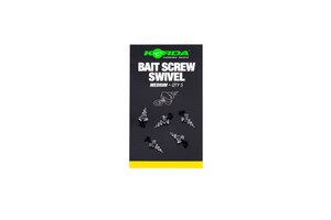 Korda Bait Screw Swivels - Hooked Tackle
