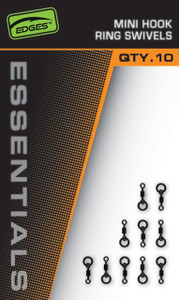 Fox International Fox Edges Mini Hook Ring Swivels 