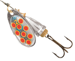 Rapala Blue Fox Vibrax Hot Pepper Spinner - Silver, Yellow & Red 8g Rapala Blue Fox Vibrax Hot Pepper Spinner - Silver, Yellow & Red 8g