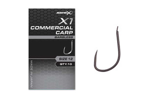 Matrix  X1 Commercial Carp Hooks  Hooked Tackle