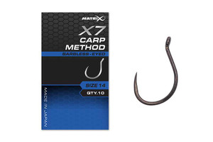 Matrix X7 Carp Method Hooks  Hooked Tackle