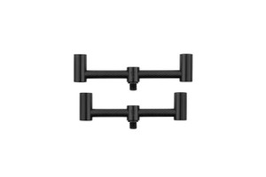 Fox Black Label Carbon Fixed 2 Rod Buzz Bars CBB045 Hooked Tackle