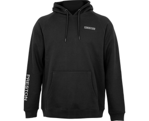 Preston Black French Terry Hoodie - Hooked Tackle