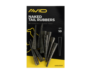 Avid Carp Naked Tail Rubbers A0640005 Hooked Tackle