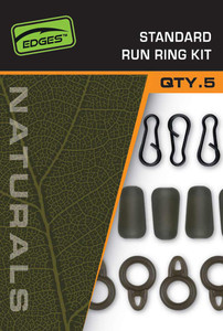 Fox EDGES Naturals Standard Run Ring Kit CAC838 Hooked Tackle