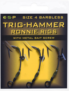 ESP Trig-Hammer Ronnie Rigs (Barbless)  Hooked Tackle