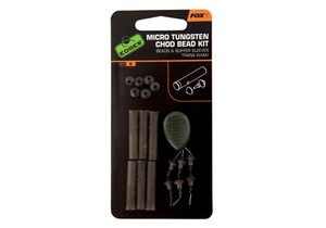 Fox Edges Micro Tungsten Chod Bead Kit CAC607 Hooked Tackle