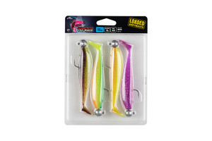 Fox Rage Ultra UV Zander Pro Shad Loaded Softbaits 12cm NMC044 Hooked Tackle