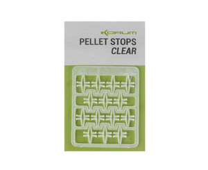  Korum Pellet Stops (Clear) 