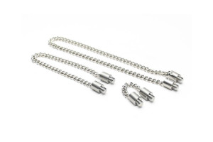 Matrix Innovations Stainless Hanger Chains  Hooked Tackle