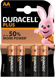 Duracell AA Batteries - 4 Pack - Hooked Tackle