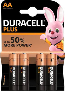  Duracell AA Batteries - 4 Pack 