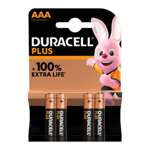Duracell AAA Batteries - 4 Pack DURAAA4 Hooked Tackle