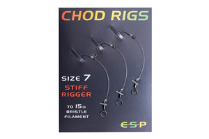 ESP Chod Rigs - Size 7 - Hooked Tackle