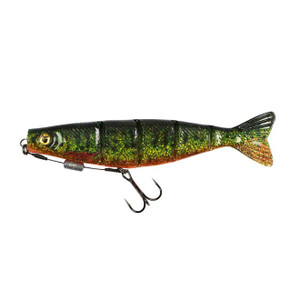 Fox Rage Ultra UV Jointed Pro Shad 14cm - Original Stickle Back NRR107 Hooked Tackle