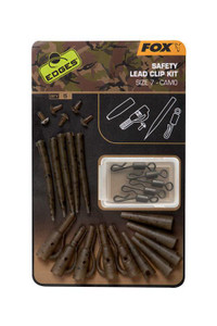 Fox International Fox Edges Camo Safety Lead Clip Kit Size 7 