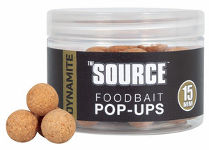 Dynamite The Source Food Bait Pop-ups 15mm - Hooked Tackle