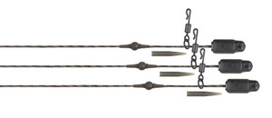 Fox Edges Naturals Copper Core Heli-Clip Rigs - Hooked Tackle