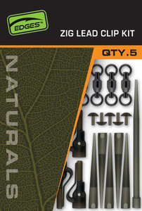 Fox EDGES Naturals Zig Lead Clip Kit