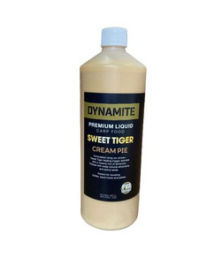 Dynamite Baits Dynamite Premium Sweet Tiger Cream Pie Liquid Carp Food 