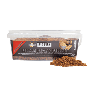 Dynamite Big Fish Ready Feeder Pellets - Strawberry DY1893 Hooked Tackle