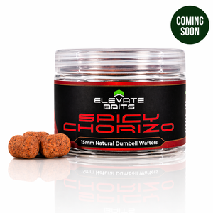 Elevate Baits Spicy Chorizo Natural Dumbell Wafters - Hooked Tackle