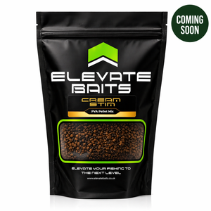 Elevate Baits Cream Stim PVA & Pellet Mix 1kg - Hooked Tackle