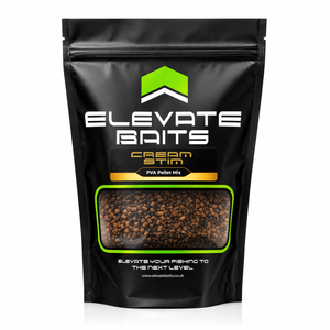 Elevate Baits Cream Stim PVA & Pellet Mix 1kg - Hooked Tackle