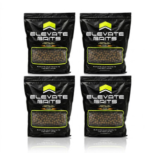  Elevate Baits Garlic Infusion Boilies 15mm 20kg Bulk Box 
