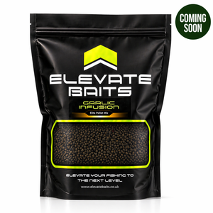 Elevate Baits Garlic Infusion Elite Pellet Mix 1kg - Hooked Tackle
