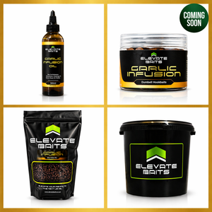 Elevate Baits Garlic Infusion Kit With Bucket - Hooked Tackle