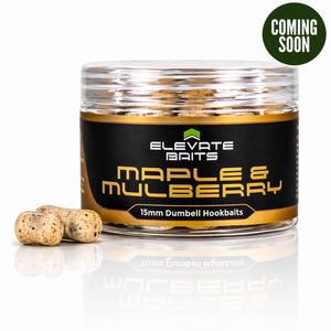 Elevate Baits Maple and Mulberry 15mm Dumbell Hookbaits - Hooked Tackle