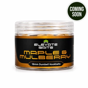 Elevate Baits Maple and Mulberry 18mm Dumbell Hookbaits - Hooked Tackle