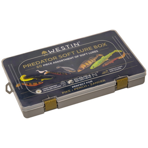 Westin Predator Soft Lure Box 60 Piece - Hooked Tackle