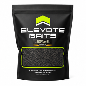 Elevate Baits Garlic Big Fish Pellet Mix 1kg - Hooked Tackle
