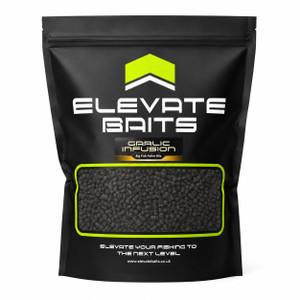  Elevate Baits Garlic Big Fish Pellet Mix 1kg 