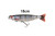 Fox Rage Loaded Jointed Pro Shad - 18cm (Roach) NRR069 Hooked Tackle