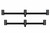 Fox International Fox Black Label Slim Buzz Bars - 3 Rod 
