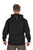 Fox Collection Black Marl & Orange Hoody - Hooked Tackle