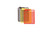  Guru Micro Hair Stops - Red,Brown & Yellow 