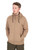 Fox Collection LW Tan Zip Hoody - Hooked Tackle