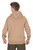 Fox Collection LW Tan Zip Hoody - Hooked Tackle